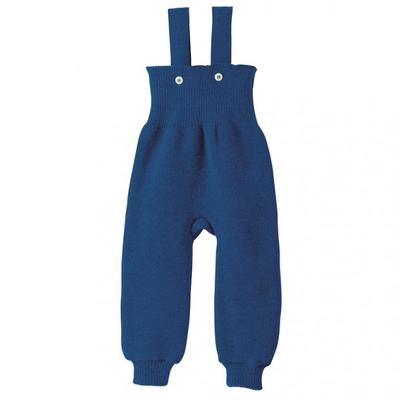 disana - Kid's Strick-Trägerhose - Overall Gr 50/56 blau