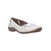 Wide Width Women's Diverse Flats by LifeStride in White Sand (Size 11 W)