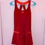Adidas Dresses | Adidas Tennis Dress | Color: Orange/Pink | Size: Xs