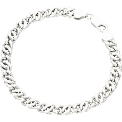 Smart Jewel - Armband rhodiniert, glanz, Silber 925 Armbänder & Armreife 1 ct Silber Damen