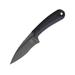 Bastinelli Creations SIN Knife 7.13in Overall 3.5in Black Stonewash Bohler N690 SS Blade Black G10 Handle Black Kydex Sheath SIN DARK STONE WASHED