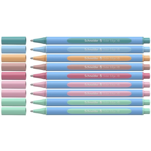 Schneider 10er-Pack Kugelschreiber »Slider Edge XB Pastell« Image
