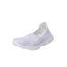 Wide Width Women's CV Sport Ria Slip On Sneaker by Comfortview in White (Size 7 1/2 W)