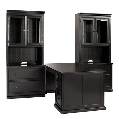 Tuscan Return Office Group - Large - Black - Ballard Designs