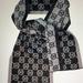 Michael Kors Accessories | Michael Kors Signature Logo Reversible Scarf Nwt | Color: Gray/Silver | Size: Os