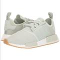 Adidas Shoes | Adidas Originals Men's Nmd_r1 Running Shoe New! | Color: Green/White | Size: 8.5
