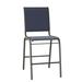 Telescope Casual Reliance Stacking Patio Dining Side Chair Sling in Gray | 46 H x 21 W x 28 D in | Wayfair 8L9T95001