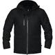 Texstar FJ65 Herren Lange Winter Jacke, Größe L, Schwarz