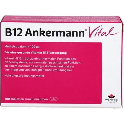 Ankermann - B12 Vital Tabletten Vitamine