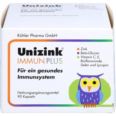 Unizink - Immun Plus Kapseln Mineralstoffe