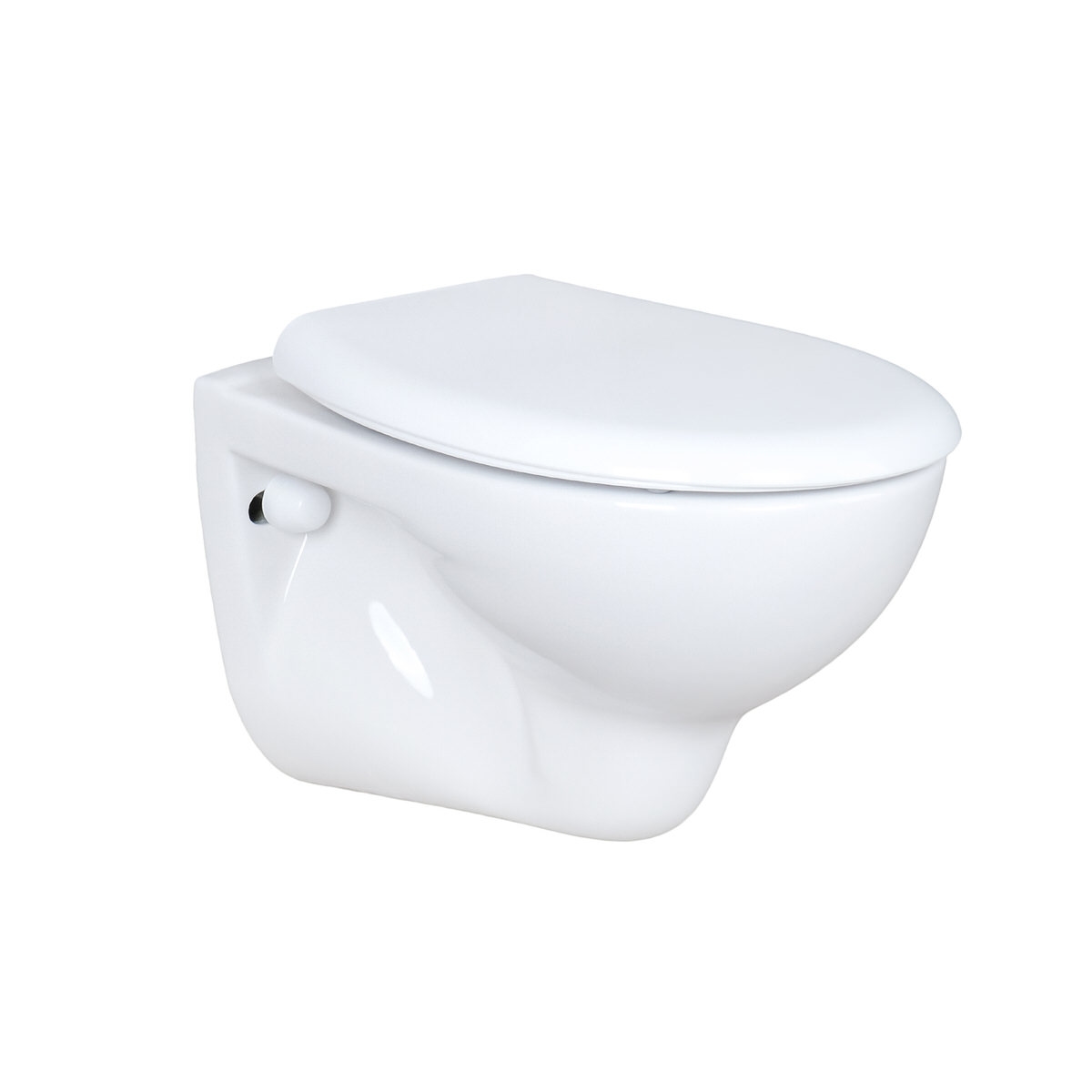 Belvit WC Toilette Hänge Wand WC (RosenStern) mit Soft-Close Deckel Image