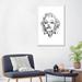 East Urban Home Marilyn Monroe by Octavian Mielu - Painting Print Paper/Metal in Gray | 32 H x 24 W x 1 D in | Wayfair