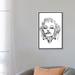 East Urban Home Marilyn Monroe by Octavian Mielu - Painting Print Canvas in Gray | 26 H x 18 W x 1.5 D in | Wayfair