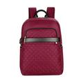 Nordace Ellie Daily Travel Backpack 10 Compartments 15L Vol. 10 Inch Laptop Compartment USB Port Water Resistant Weight: 0.90 kg Large Capacity Luggage Strap Safety Bag Water Bottle Bag, red, 15L