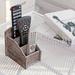 Foundry Select Mciver Remote Control & Supply Desk Organizer, Wood in Brown | 5.25 H x 5.5 W x 4.25 D in | Wayfair 4EBA903F15374AA0A9501542CCF8E018