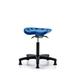 Inbox Zero Tractor Sit-Stand Height Adjustable Lab Stool Plastic/Metal in Blue | 29 H x 25 W x 25 D in | Wayfair AB176A94945F44F18E87D03E907029C2
