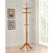 Canora Grey Pendergrass Solid Wood 11 - Hook Freestanding Coat Rack Wood in Brown | 74.75 H x 20.75 W x 20.75 D in | Wayfair