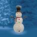 The Holiday Aisle® Glitter Snowman Lighted Display Metal in Black/White | 72 H x 46 W x 29 D in | Wayfair 3CA05EE8DA3D4DF5824E6F8B43D807CD