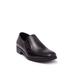 Pitto Leather Loafer - Black - Bruno Magli Slip-Ons