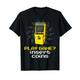 Arcade Gaming Retro Controller Game Over Play Konsolenspiele T-Shirt