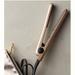 Anthropologie Hair | Anthropologie Eva Nyc Mini Ceramic Styling Iron | Color: Gold | Size: Os