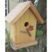 Millwood Pines Padron 9 in x 9 in x 6 in Birdhouse Wood in Brown | 9 H x 9 W x 6 D in | Wayfair A603F8EBC25C401583B08698BC6DEF67