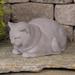 Nichols Bros. Stoneworks Fat Cat Statue Concrete, Copper in Brown | 5 H x 11 W x 7 D in | Wayfair GNCFAT-TC