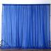 Red Barrel Studio® Brixon Solid Color Sheer Rod Pocket Single Curtain Panel Polyester in Green/Blue/Black | 72 H in | Wayfair