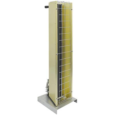 TPI FSP-3157-1 FSP Series Portable Infrared Flat Panel Heater - 600V, 1 Phase, 3.15kW