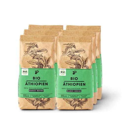 Bio Kaffee – 6x 250 g Ganze Bohne