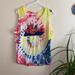 Levi's Tops | Levi's Custom Tie-Dye Tank Top | Color: Blue/Red | Size: L