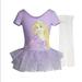 Disney Matching Sets | Disney Rapunzel Cute Tutu Leotard | Color: White/Silver | Size: Various