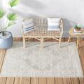 Gray 108 x 0.02 in Area Rug - Mistana™ Shyann Oriental Light Area Rug Polypropylene | 108 W x 0.02 D in | Wayfair A450AADC6B144CC9ADDDACB3D0FF5103