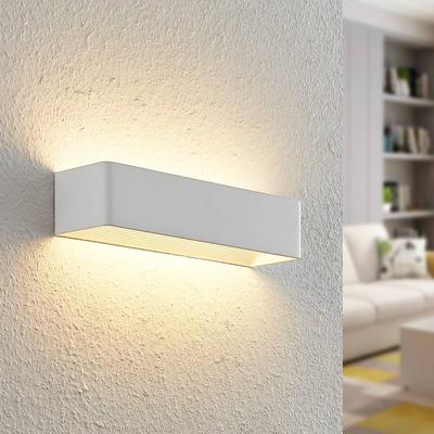 Wandlampe Karam Arcchio, dimmbar, weiß / opal, für Wohn- / Esszimmer, Aluminium, Modern, LED Wandleuchte, Wandlampe Innen Image
