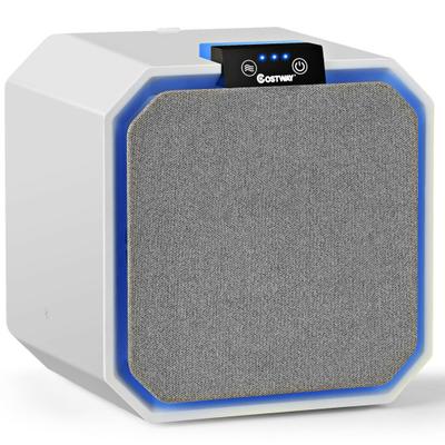 Costway Desktop HEPA Air Purifier Home Air Cleaner with 2-in-1 Composite HEPA Filter