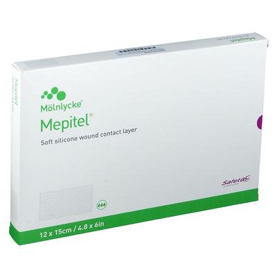 Mepitel Silikon Netzverband 12x15 cm steril 5 St Verband Image