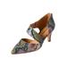 Extra Wide Width Women's The Braelynn Pump by Comfortview in Pink Multi (Size 9 1/2 WW)