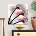 Ebern Designs Coral Luster Cyclamen by Albert Koetsier - Print on Canvas Canvas | 24 H x 24 W x 1.25 D in | Wayfair