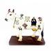 Bungalow Rose Feng Shui Sacred Cow Kamadhenu Figurine Resin in Red/White | 6 H x 6 W x 3 D in | Wayfair AB72F770556F4F57926763D146208413