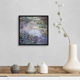 Winston Porter Nympheas by Claude Monet - Painting Print on Canvas Canvas | 14 H x 14 W x 1.75 D in | Wayfair F033AECD6DBB4C5DA4A99F3823863778