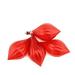 Northlight Seasonal Shatterproof Transparent Christmas Finial Ornaments Plastic in Red | Wayfair 31756375