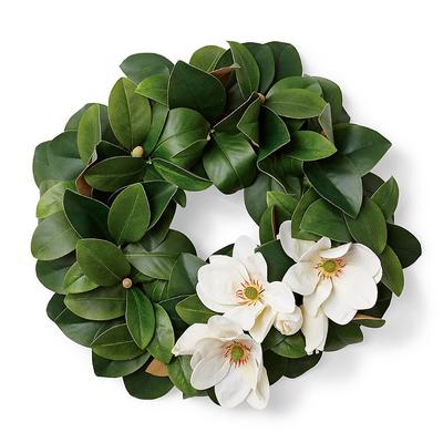 Magnolia Floral Wreath - Frontgate