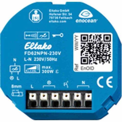 Eltako Funk-Aktor, 868MHz, Unterputz, 230 V AC, Geeignet für Dimmer Image
