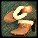 Michael Kors Shoes | Mk Fur Trimmed Clogs | Color: Brown/Tan | Size: 7.5
