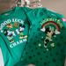 Disney Shirts & Tops | Disney Mickey & Minnie Mouse Set/2 Sequin Shirts | Color: Green/White | Size: Lg
