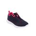 Women's CV Sport Eddie Sneaker by Comfortview in Navy Raspberry Sorbet (Size 7 M)