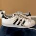 Adidas Shoes | Adidas Superstar Sneakers | Color: Black/White | Size: 10