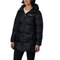 Columbia Women's Puffect Mid Jacket, Insulated and Hooded Black