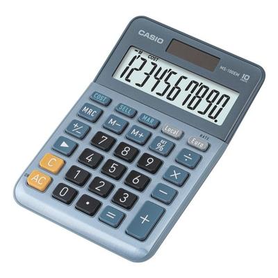 CASIO Tischrechner »MS-100EM« blau, 10.1x2.8x14.9 cm Image