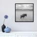 East Urban Home Once upon a Time in Kenya IV by Ben Heine - Graphic Art Print Canvas in Black/Gray | 18 H x 18 W x 1.5 D in | Wayfair